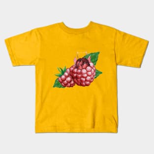 Tiny Kurent in raspberry Kids T-Shirt